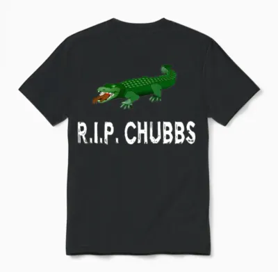 R.i.p. Chubbs - Happy Gilmore Unisex T-Shirt - Black