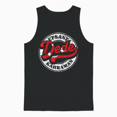 Bester Dede Der Welt Türkischer Opa Großvater Türkei Retro Unisex Tank Top - Black