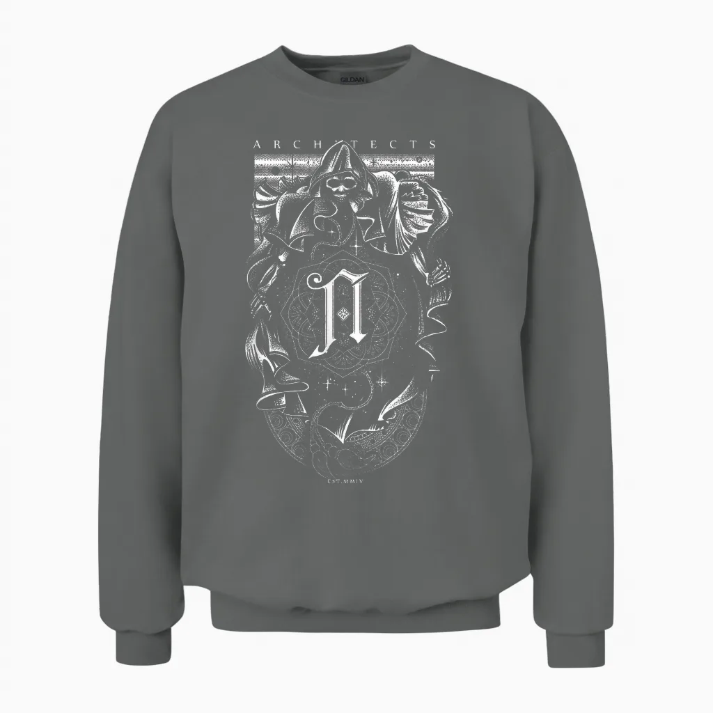 Architects - Official Product - Cosmic Reaper Unisex Sweatshirt in Graphite Heather