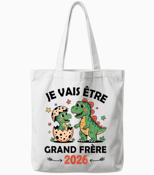 I Will Be Big Brother 2026 Future Big Brother Tote Bags in White