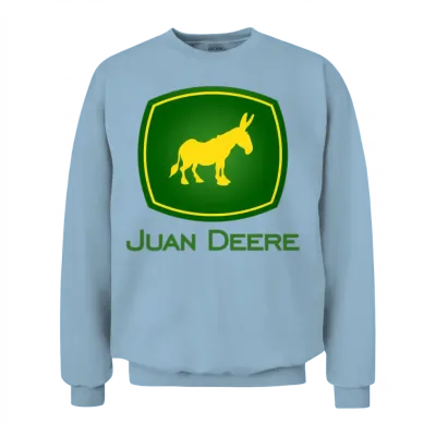 Juan Deere - the Farmer - the Gardener - The Unisex Sweatshirt - Light Blue