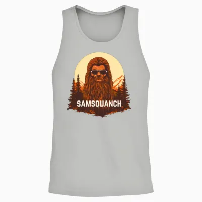 Samsquanch Unisex Tank Top - Ash