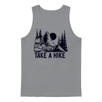 Go for a Hike, Take a Hike Unisex Tank Top - Sport Grey – 1
