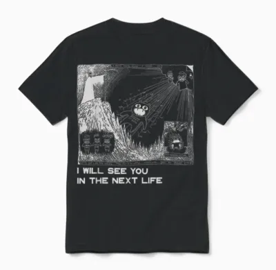 I Will See You in the Next Life Outfits Radio Music 80s 90s Unisex T-Shirt - Black