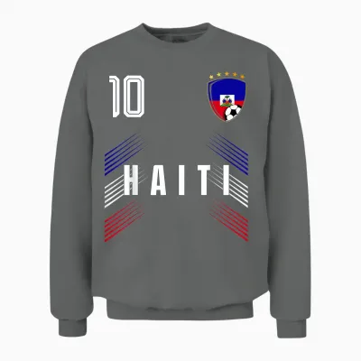 Haiti Flag Haitian Pride Lovers Unisex Sweatshirt - Graphite Heather
