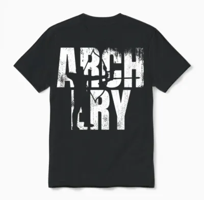 Funny Archery Unisex T-Shirt - Black