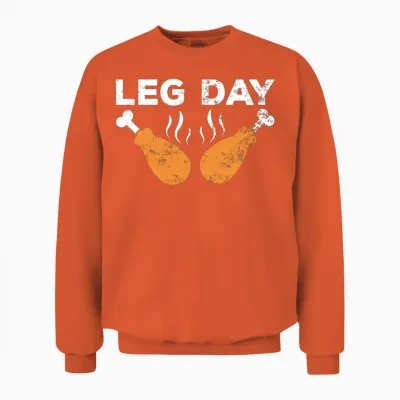Funny Thanksgiving Gift Idea Unisex Sweatshirt - Orange