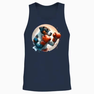 For Boxer Dog Owner Boxer Dog Lover Unisex Tank Top - Navy