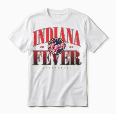Indiana Fever Unisex T-Shirt - White