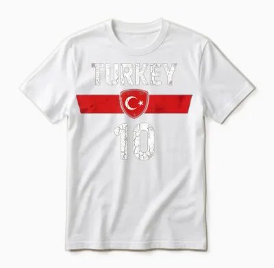 Cadeau Türkiye Pour La Turquie Football Football Europe Turk Unisex T-Shirt - White