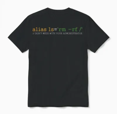 Linux Tux Unix Open Source Software Programmer Unisex T-Shirt - Black