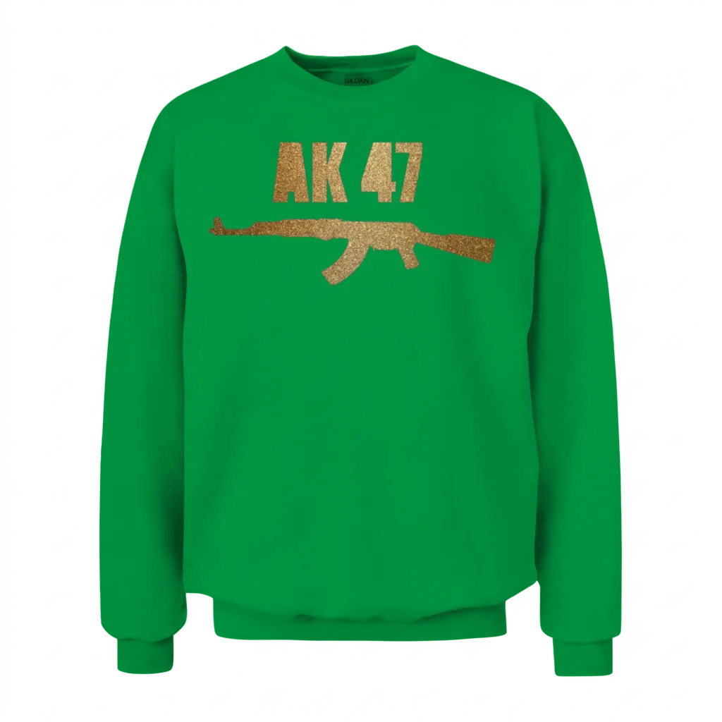Ak 47 Unisex Sweatshirt - Irish Green