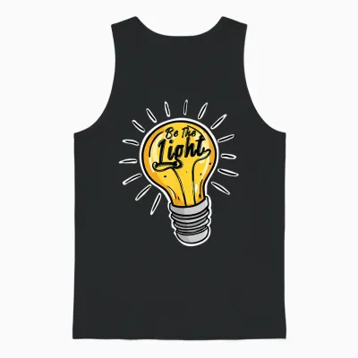 L'ampoule étant La Lumière Unisex Tank Top - Black