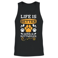 Fighting Dog Dog Lover Mistress Puppy Unisex Tank Top - Black – 2