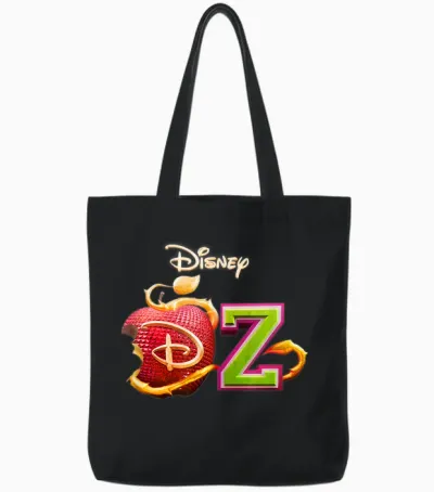 Descendants/zombies: Worlds Collide Tour Logo Tote Bags - Black