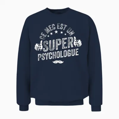 Funny Psychologist Psychologist Psychology Unisex Sweatshirt - Navy