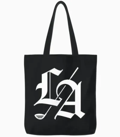 Tgl Avant/arrière Sous Licence Officielle Tote Bags - Black