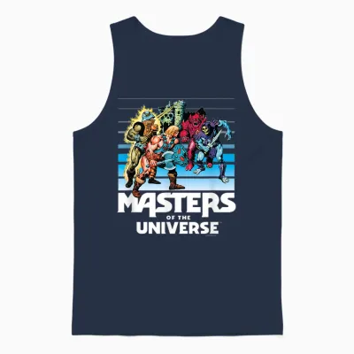 The Masters of the Universe Fade Unisex Tank Top - Navy