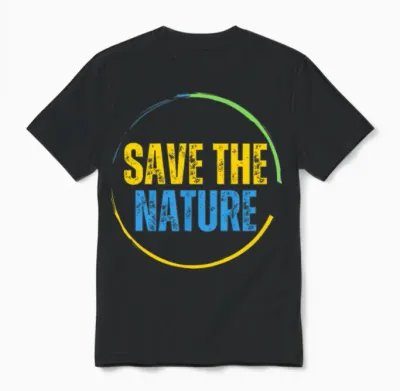 Save the Nature Unisex T-Shirt - Black