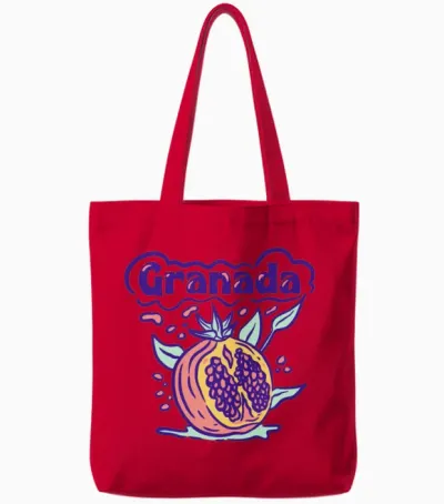 Granada Tote Bags - Red