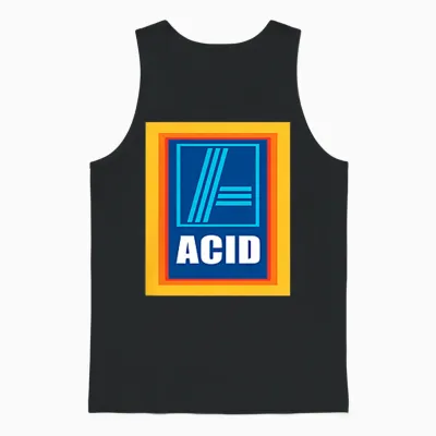 Acid - Your Trip Market - Lustiges Techno Design Für Ravers Unisex Tank Top - Black