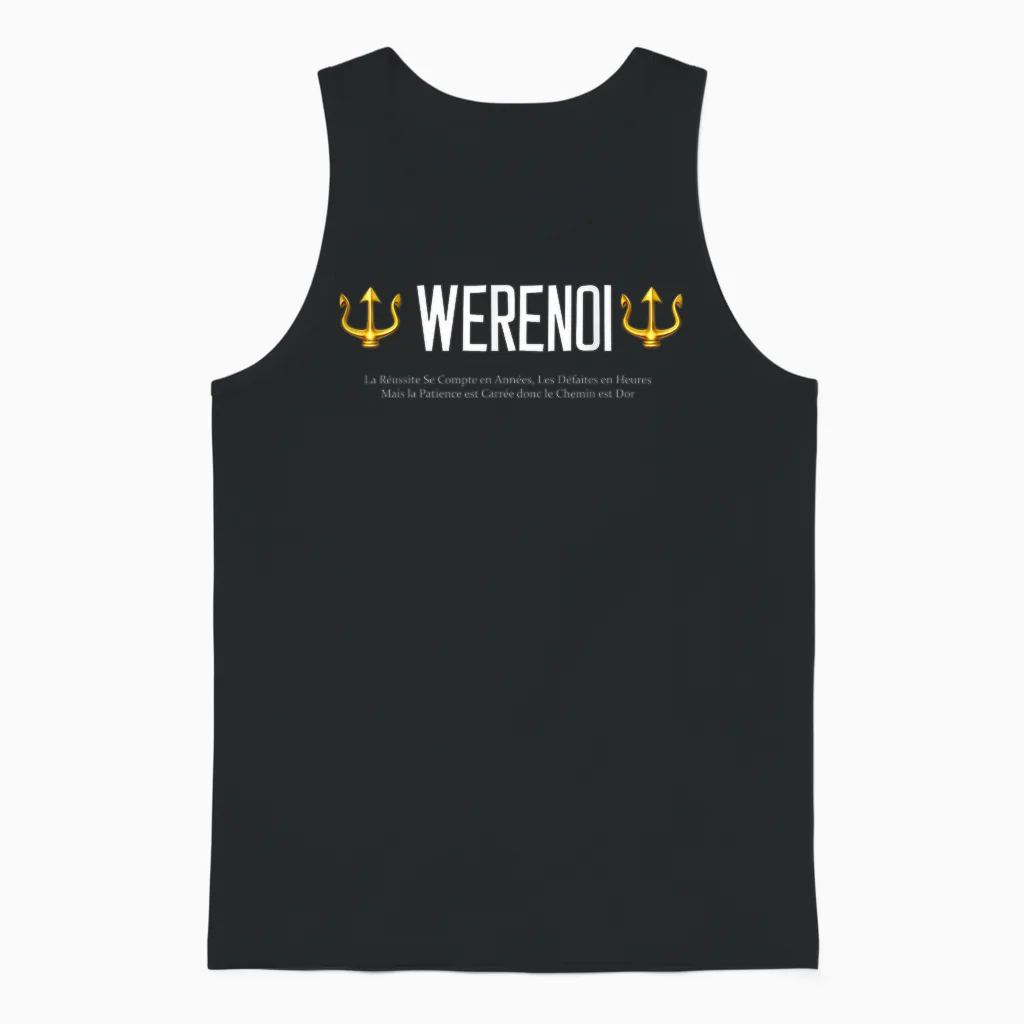 Tribute Were Noi β Fan De Rap French Unisex Tank Top in Black