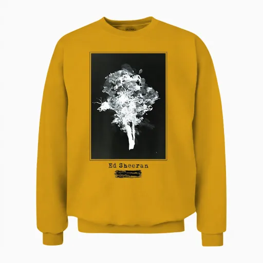 Ed Sheeran Subtract Inverse Sycamore Unisex Sweatshirt in Gold