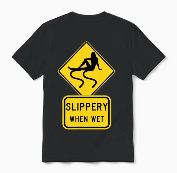 Road Unisex T-Shirt in Black