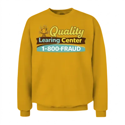 Quality Learing Center Unisex Sweatshirt - Gold