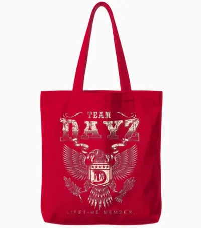 Team Dayz Lifetime-Mitglied - Dayz Name Tote Bags - Red
