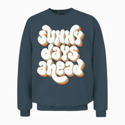 Sunny Days Unisex Sweatshirt - Dark Heather