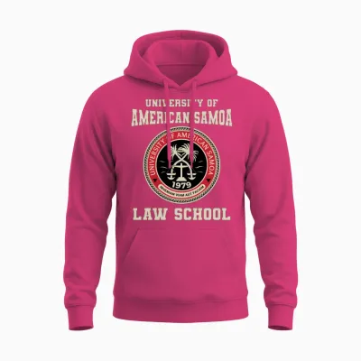 University of American Samoa Law School Unisex Hoodie - Heliconia
