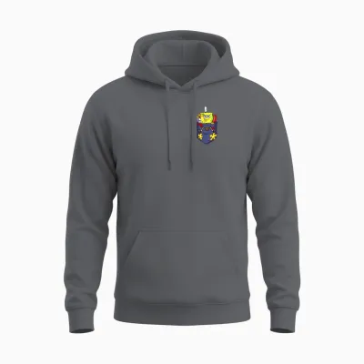 Mademark X Spongebob Squarepants - Spongebob in My Pocket Cute Spongebob Out of Food Pocket Unisex Hoodie - Charcoal