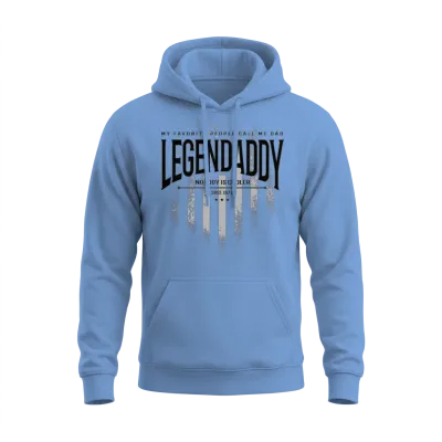 Legendaddy Nobody Is Cooler Since 1974 Unisex Hoodie - Carolina Blue