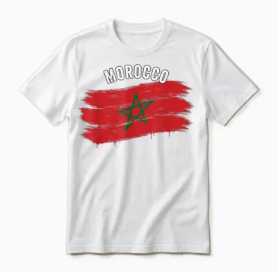 Costume Aux Couleurs Marocaines Cool Pour Garçons Et Filles Unisex T-Shirt - White
