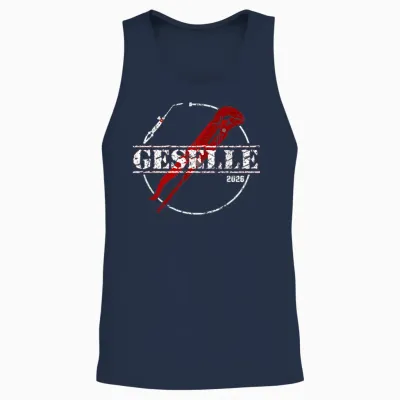 Anlagenmechaniker Shk 2026 Heizungsbauer Geselle Unisex Tank Top - Navy