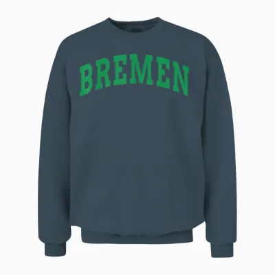 Bremen Tshirt Ultras Männer Frauen Norden Bremer Trikot Unisex Sweatshirt - Dark Heather