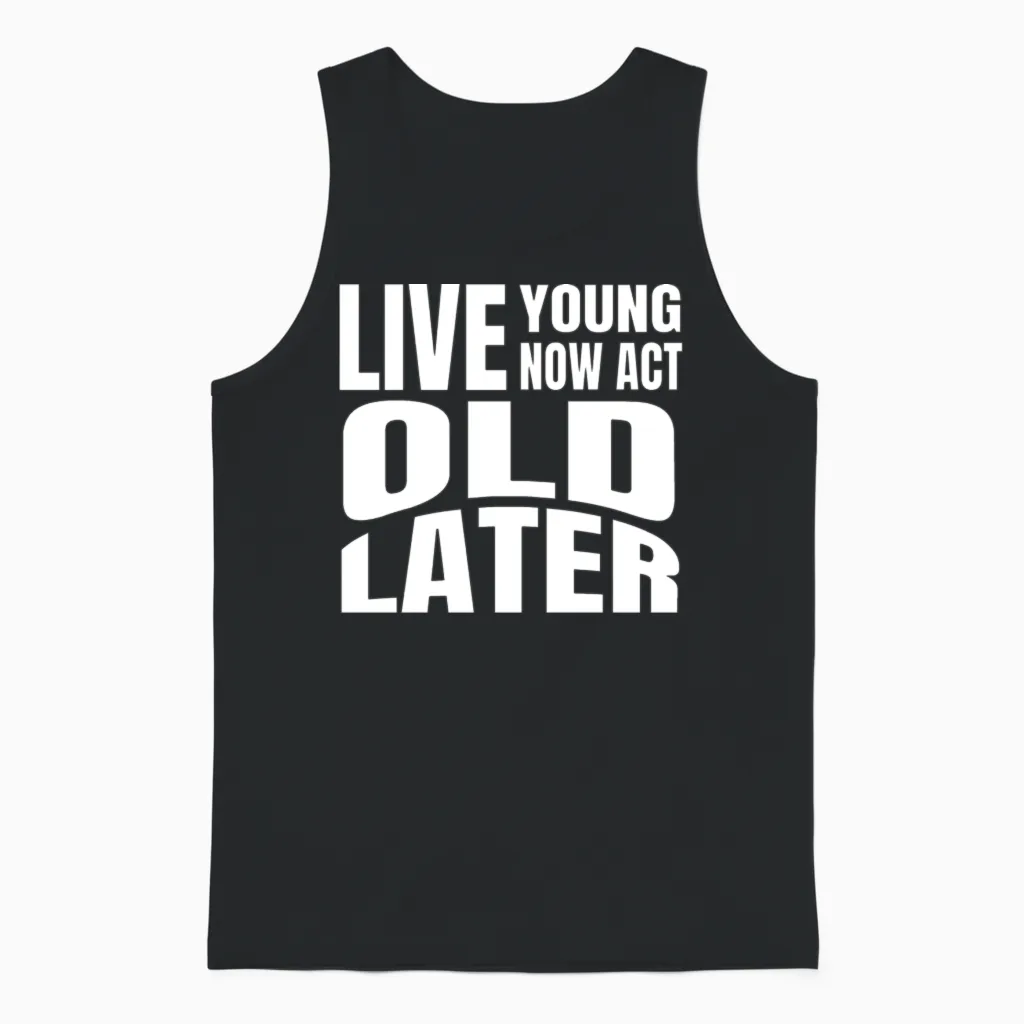 Sayings Funny Sayings Funny Statement Awesome Unisex Tank Top in Black