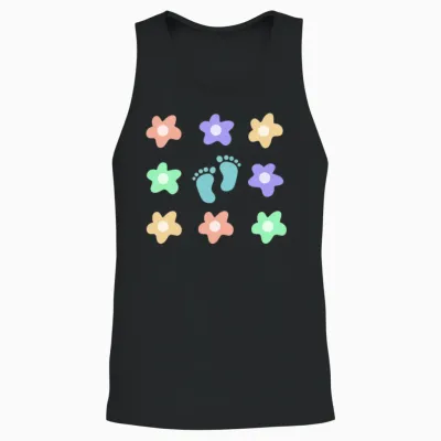 Funny Pregnancy Mommy to Be Unisex Tank Top - Black
