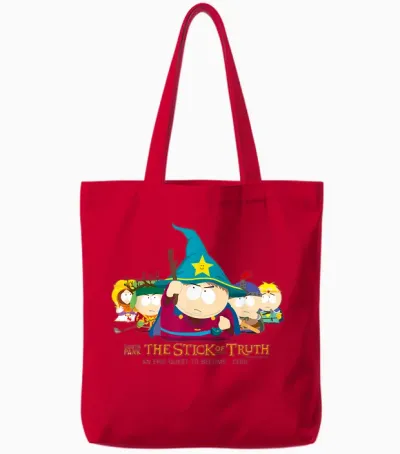 South Park - the Stick of Truth Tote Bags - Red