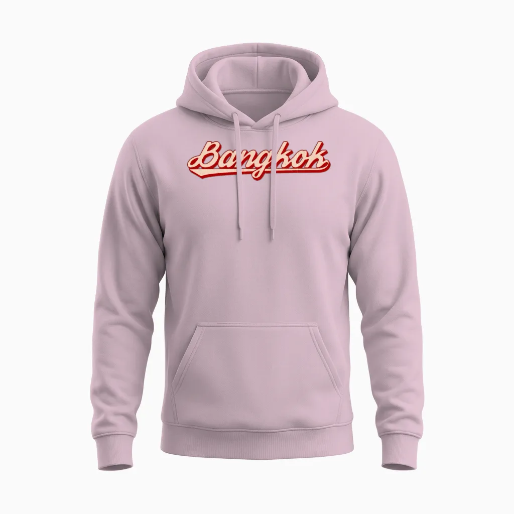Bangkok Thailand Unisex Hoodie - Light Pink