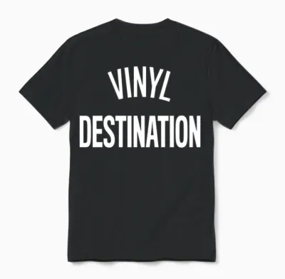 Vinyl Destination Shirt and Hoodies Unisex T-Shirt - Black