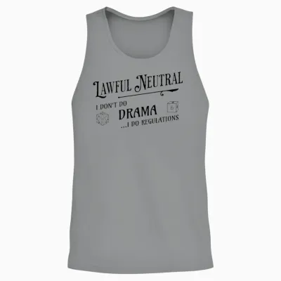 Alignment Lawful Neutral Unisex Tank Top - Sport Grey