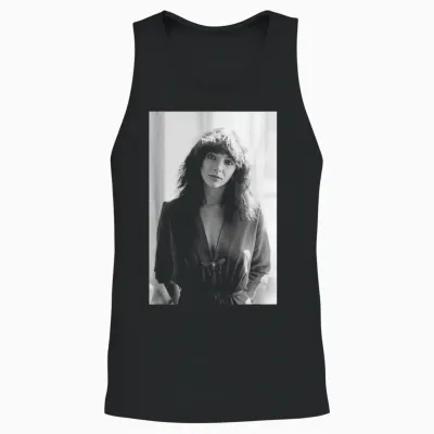 Wuthering Heights Sängerin Kate Bush Portrait 1979 Unisex Tank Top - Black