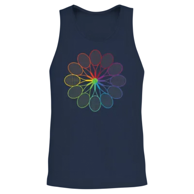 Tennis Player Gift Tennis Team Unisex Tank Top - Navy