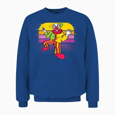 Funny Clown Acrobatics Unisex Sweatshirt - Royal
