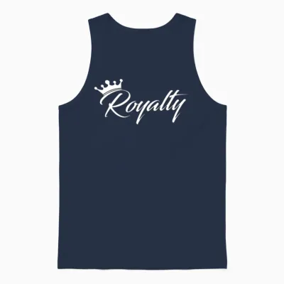 Royalty Unisex Tank Top - Navy