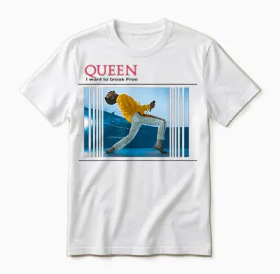 Königin Ich Will Mich Befreien Unisex T-Shirt - White