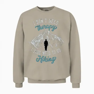 Hiking Unisex Sweatshirt - Sand