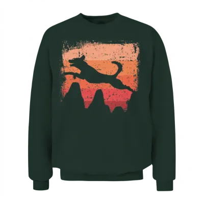 Dog Agility Unisex Sweatshirt - Forest